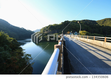 Fukui Dam, Anan City, Tokushima Prefecture Fukui Dam, Anan City, Tokushima Prefecture 134350606
