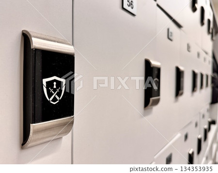 Individual lockers, lockable with a key Individual lockers, lockable with a key 134353935