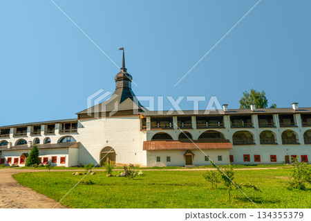 Ancient Walls of Kirillo-Belozersky Monastery 134355379