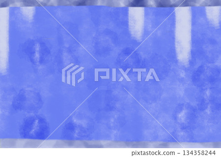 插圖素材：深藍色背景上的灰色線條（日式現代風格圖像） 134358244