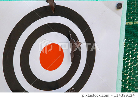 手裡劍擊中了目標 134359124