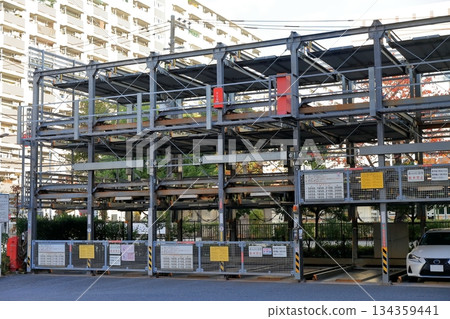 機械停車場圖片 機械停車場圖片 134359441