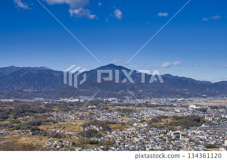 [神奈川縣] 從湘南台眺望大山 134361120