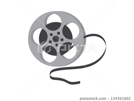 Movie Reel Icon stock illustration 134361802