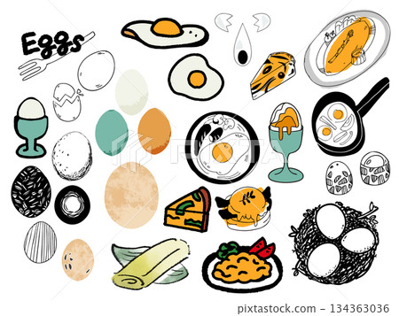 例證套雞蛋 134363036