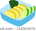 Hand-drawn food icon illustration: Pickles 134363474