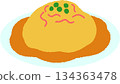 Hand-drawn food icon illustration: Tenshinhan 134363478