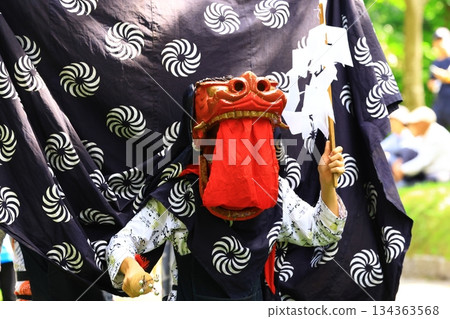 Iwate Prefecture Folk Performing Arts Lion Dance 134363568