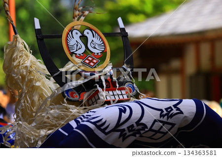 Iwate Prefecture Folk Performing Arts Lion Dance Iwate Prefecture Folk Performing Arts Lion Dance 134363581