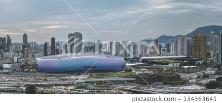 Dec 14 2025 Kai Tak Sports Park Modern Stadium in Kowloon Hong Kong 134363641