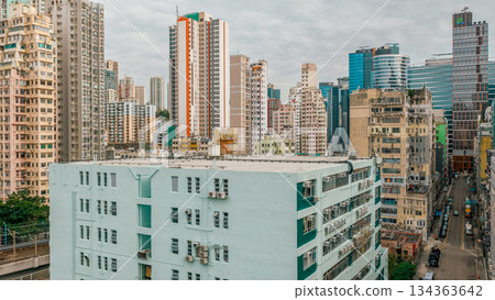 Dec 14 2025 Ngau Tau Kok Industrial Factory Building in Kowloon Hong Kong 134363642