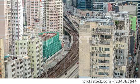 Dec 14 2025 Ngau Tau Kok Subway Tracks Along Kwun Tong Road 134363644