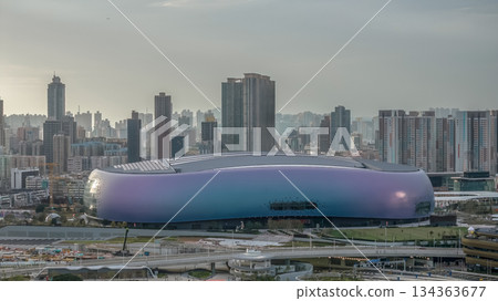 Dec 14 2025 Kai Tak Sports Park Modern Stadium in Kowloon Hong Kong Dec 14 2025 Kai Tak Sports Park Modern Stadium in Kowloon Hong Kong 134363677