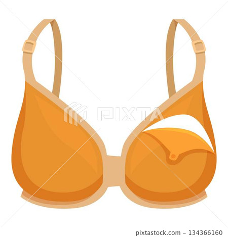 Comfortable nursing bra for breastfeeding mothers 134366160