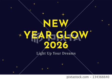 new year glow 2026 modern banner background new year glow 2026 modern banner background 134366640