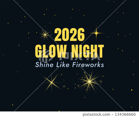 dark 2026 new year glow night background design dark 2026 new year glow night background design 134366660
