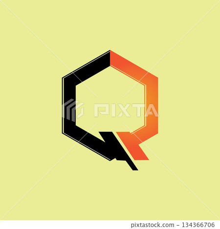 Letter Q logo icon design template elements 134366706