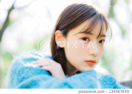 Outdoor female portrait Outdoor female portrait 134367659