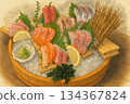 豪華生魚片 134367824