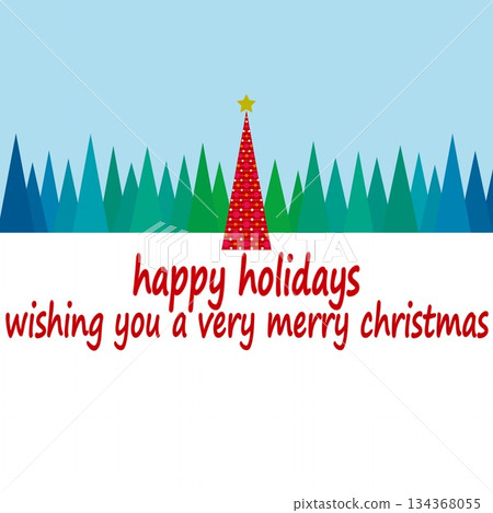 節日快樂 節日快樂 聖誕樹 聖誕快樂 134368055