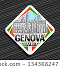 Vector logo for Genova 134368247