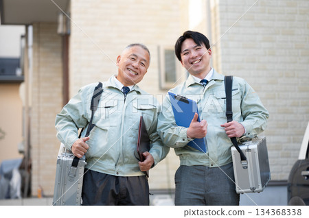 Veterans and young engineers Veterans and young engineers 134368338