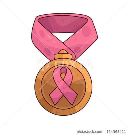 illustration of Survivor Medal 134368411