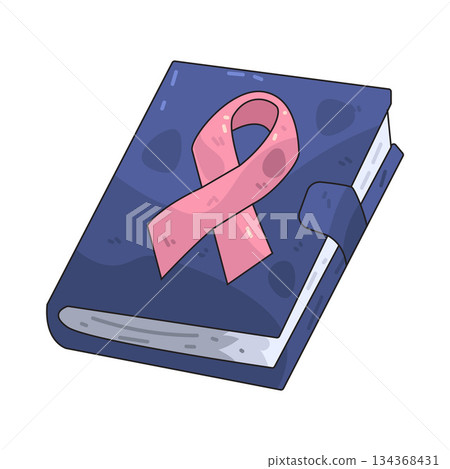 illustration of Breast Cancer Book 134368431