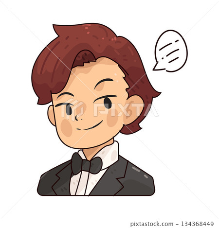 illustration of Butler 134368449