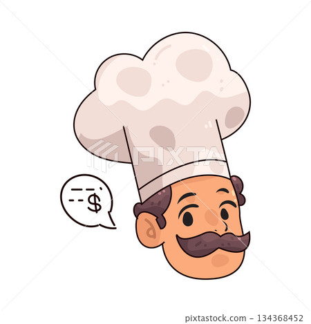 illustration of Chef  134368452