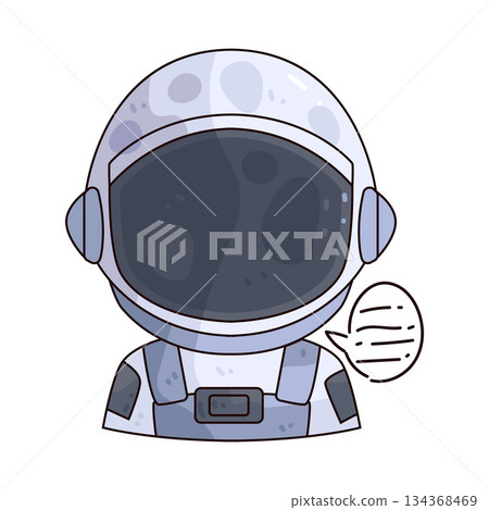 illustration of Astronaut illustration of Astronaut 134368469