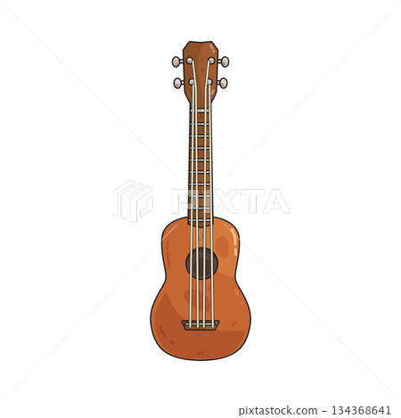 illustration of Acoustic Guitar illustration of Acoustic Guitar 134368641