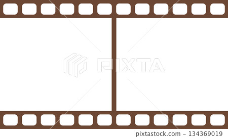 Retro sepia collage style film negative frame (aspect ratio 16:9) Retro sepia collage style film negative frame (aspect ratio 16:9) 134369019