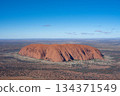 Uluru aerial view horizontal 2 134371549
