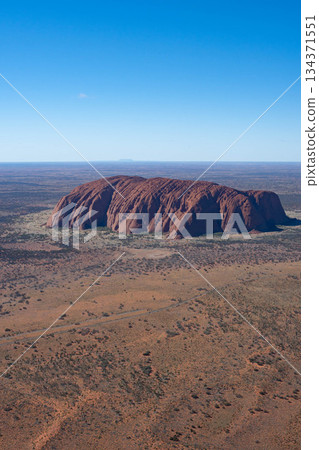 Uluru aerial view 134371551