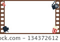 Film frame material with movie-related icons (aspect ratio 16:9) Film frame material with movie-related icons (aspect ratio 16:9) 134372612
