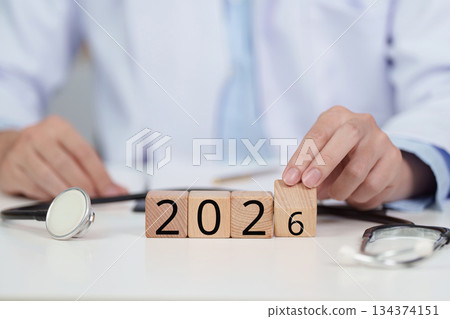 Doctor Setting Future Goals for 2026 in Healthcare Doctor Setting Future Goals for 2026 in Healthcare 134374151
