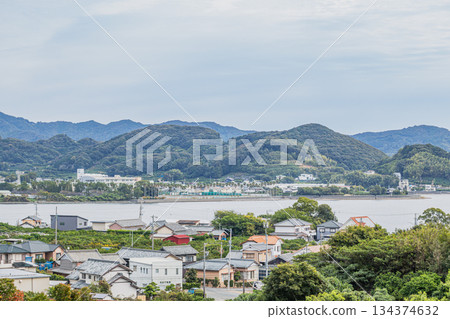 The Mikkabi streetscape of Hamamatsu City and Lake Inohana (Shizuoka Prefecture) The Mikkabi streetscape of Hamamatsu City and Lake Inohana (Shizuoka Prefecture) 134374632