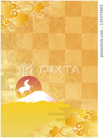 2026年馬年新年背景 134374903