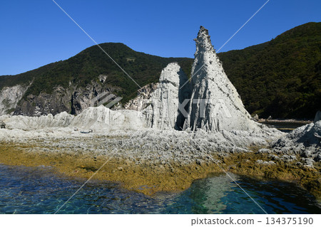 下北半島(Hotokegaura)的奇特岩層 下北半島(Hotokegaura)的奇特岩層 134375190