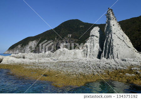 下北半島(Hotokegaura)的奇特岩層 下北半島(Hotokegaura)的奇特岩層 134375192