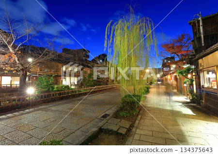 【京都府】祇園白川夜景 134375643