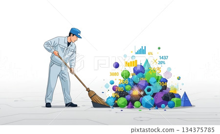 Data cleanup! Organize scattered information 134375785