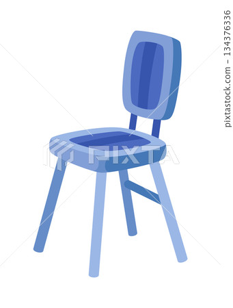 A Stylish Blue Chair Designed Perfectly for Modern Interiors A Stylish Blue Chair Designed Perfectly for Modern Interiors 134376336