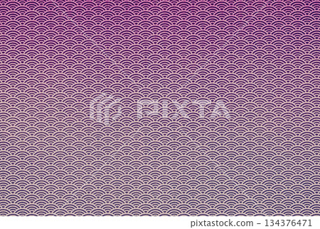 Background image 1 with a purple fabric and a white Seigaiha pattern gradation Background image 1 with a purple fabric and a white Seigaiha pattern gradation 134376471