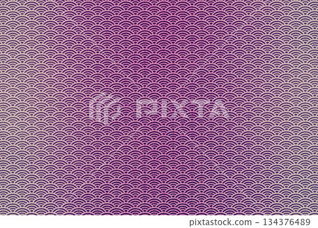 背景圖19，紫色布料，白色青海波圖案漸變 134376489
