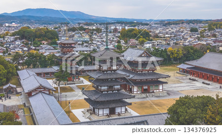 Nov 27 2025 Magnificent Yakushi ji Temple in Historic Nara Japan 134376925