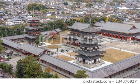 Nov 27 2025 Magnificent Yakushi ji Temple in Historic Nara Japan 134376927