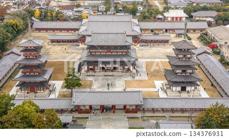 Nov 27 2025 Magnificent Yakushi ji Temple in Historic Nara Japan 134376931