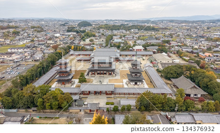 Nov 27 2025 Magnificent Yakushi ji Temple in Historic Nara Japan Nov 27 2025 Magnificent Yakushi ji Temple in Historic Nara Japan 134376932